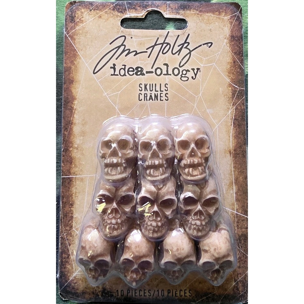 Tim Holtz Skulls Idea-ology Halloween Skeleton TH94401 Graveyard Bones